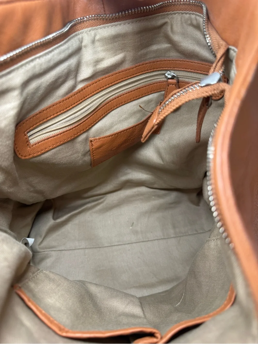 BEAUTIFUL Vintage Coldwater Creek Buttery Soft Leather Hobo Shoulder Bag